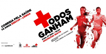 Ainda se pode inscrever gratuitamente na corrida Pela Saúde promovida pela Cruz Vermelha