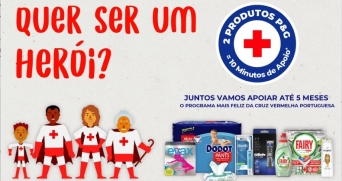 Campanha "Quer ser um Herói?" promovida pela P&amp;G vai apoiar famílias vulneráveis
