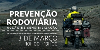 prevenção rodoviária Cruz Vermelha Comitiva Sul América Norte